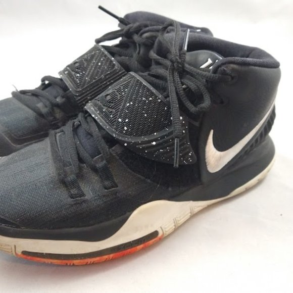 Nike Kyrie 6 Jet Black 2019 - Size 8.5 US Men's - USED - No box! - Picture 2 of 7